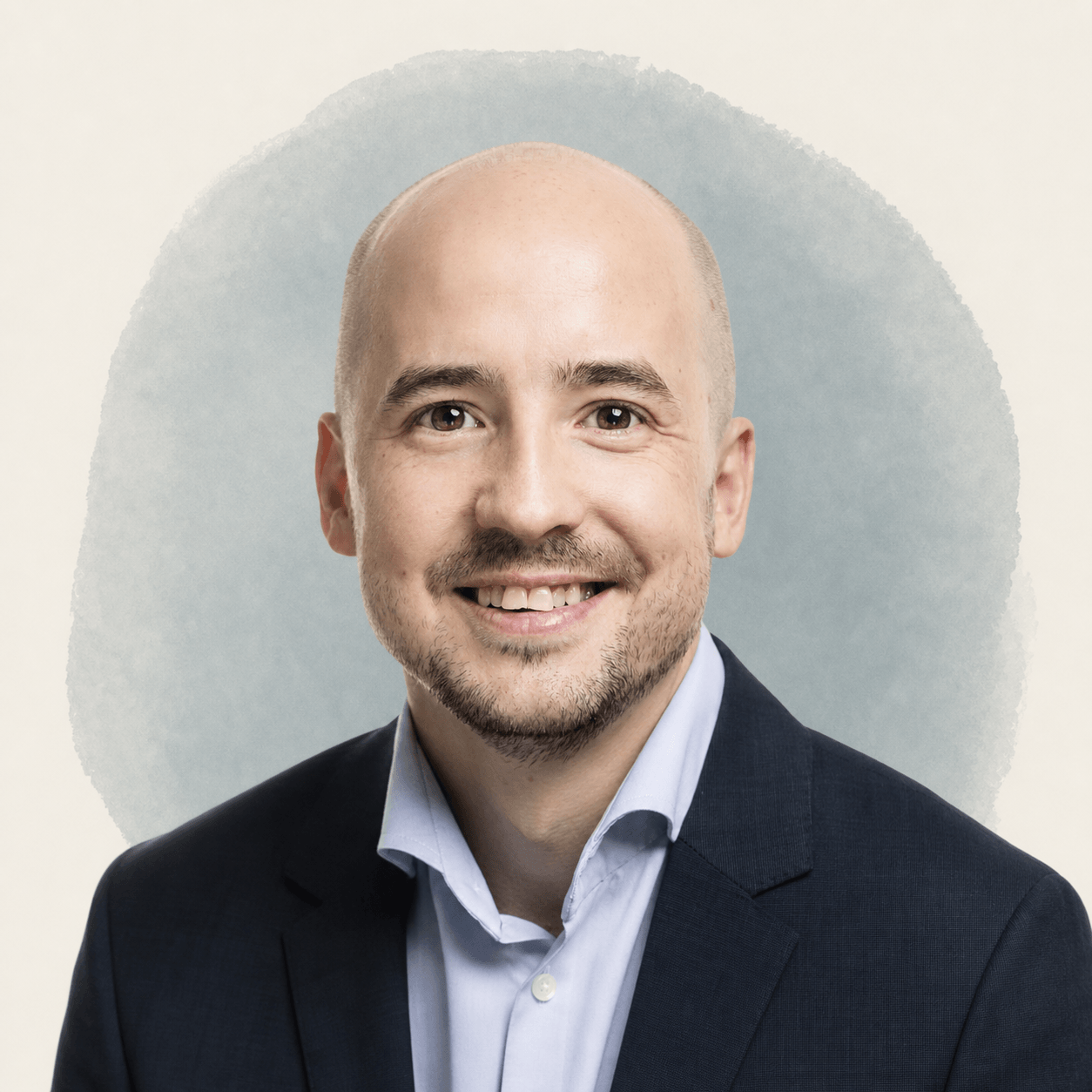 Portrett av Morten Mossin, medgründer og produktansvarlig i Nordvarden